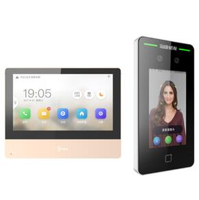 ?？等四樧R別考勤系統(tǒng)DS-K1T341M 別墅可視對講門禁